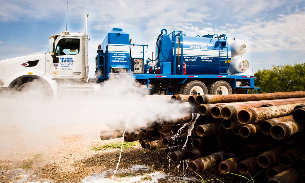 Tubing Testers steam unit cleaning oilfield tubing